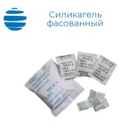 Силикагель фасованный (порционный) КСМГ по 5 гр Уп. Бумага Размер стика (60х60 мм)