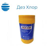 Хлор в таблетках Дез Хлор (300 таб. по 3,33) Банка 1 кг